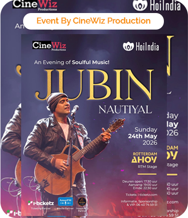 Jubin Nautiyal is one of the most influential and beloved voices in modern Indian music. With his signature warmth, emotional depth, and unparalleled expression, he has captured millions of hearts within Bollywood and far beyond. His music transcends language and culture, translating universal feelings of love, longing, and connection into timeless melodies. Throughout his impressive career, Jubin Nautiyal has released countless iconic soundtracks and contemporary hits that are embraced worldwide. Every song bears his signature: pure, sincere, and intense. Whether intimate ballads or grandly produced Bollywood compositions, his voice creates a deep emotional connection with his audience. On May 24, 2026, Jubin Nautiyal brings this musical magic live to the RTM Stage. In a full-evening concert, he takes the audience on a captivating journey through his most beloved songs, complemented by powerful live arrangements and an atmosphere that touches the core. The grandeur of Ahoy provides the ideal stage for a concert where emotion, elegance, and musical perfection come together. With a global fanbase, millions of streams, and a lasting impact on the Indian music industry, Jubin Nautiyal continues to push boundaries and connect people through music. May 24, 2026, at the RTM Stage promises to be an unforgettable evening: a celebration of music, emotion, and pure experience.