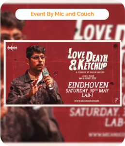 VARUN GROVER – Love, Death & Ketchup – Live in EINDHOVEN